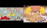 Arthur theme song vs fake dub