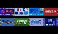 BSOD. First 8 compilations playing at once.