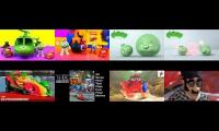 Joker shoots missiles at Mater on fire Lightning McQueen & Toy Story Buzz Lightyear Save him
