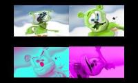 Gummy Bear Song HD (Four Wobbly Versions at Once)