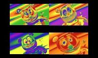 Gummy Bear Song HD (Four Trippy Rainbow Versions at Once)