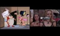 Ren & Stimpy vs. Charmed - About You Now (Sugababes) - Mashup