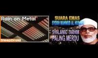 Pengantar tidur merdu hujan dan sholawat tahrim