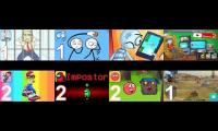 Thumbnail of 8 видео с играми в одном экране. №5