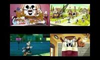 Mickey mouse shorts Sparta Fourparison