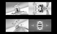 Gummy Bear Song HD (Four Black & White Versions at Once)