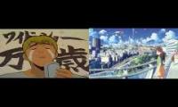 Mashup of two songs together one is fast