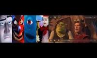 1 Second from 35 Animated Movies Comparison