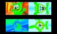 Gummy Bear Song HD (Four Neon Versions at Once)