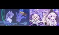 Thumbnail of Hyperdimension Neptunia The Animation - Opening 1 & 2 Comparison (creditless)