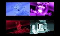 Gummy Bear Song HD (Four Glowing Versions at Once)