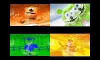 Gummy Bear Song HD (Four Cracked Screen Versions at Once)
