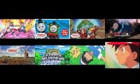 Thomas and friends  vs pokemon  theme song mashup