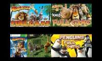 Madagascar, Madagascar: Escape 2 Africa, Madagascar 3: Europe’s Most Wanted, Penguins of Madagascar