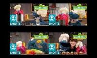 4 Cookie Monsters Foodie Truck Shorts I Remembered Played