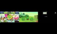 bad piggies sparta remix 18 parison