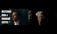 1 hour of David Lynch and Matthew McConaughey listening to rain and contemplating all sorts of stuff