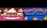 Papas Cupcakeria Title Theme + Papa Louie 2 Leaf Landing -   Multiplier