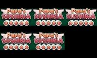 Papas Sushiria Theme (All Versions)