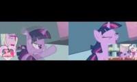 [MLP] Because You’re Evil! Sparta Blast LF641 Edition and Silent Moon Comparison