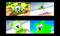 Gummy Bear Song HD (Four Sparkle Versions at Once)