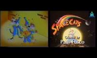 Thumbnail of Space Cats Intro: Original taken from US broadcast VS Remaster taken from German broadcast