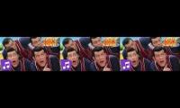 Thumbnail of We Are Number One but its 4 videos
