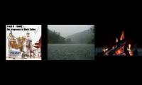 Thumbnail of Relaxing fire and rain