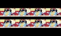 The Sound Effect Every Bluey Episode at the same time 8 videos synced