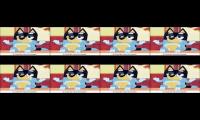 The Sound Effect Every Bluey Episode at the same time 8 videos synced