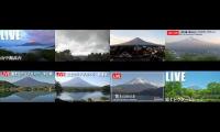 Mount Fuji Live View [select 1:: from the Fuji Five Lakes Area]