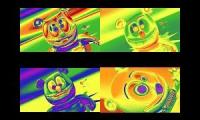 Gummy Bear Song HD (Four Trippy Rainbow Versions at Once)