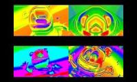 Gummy Bear Song HD (Four Neon & Trippy Rainbow Versions at Once)