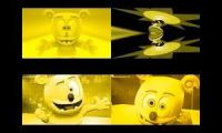 Gummy Bear Song HD (Four Yellow Versions at Once)