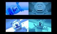 Gummy Bear Song HD (Four Blue Versions at Once)