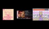 border of extacy but you choose to remove the moaning (left then middle video; left is instrumental)
