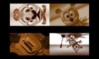 Gummy Bear Song HD (Four Brown Versions at Once)