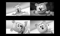 Gummy Bear Song HD (Four Black & White Versions at Once)2