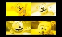 Gummy Bear Song HD (Four Yellow Versions at Once)