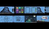 Marble Race (The Black Cat-Gear). 8 episodes playing at once. #7