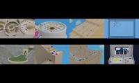Marble Race (The Black Cat-Gear). 8 episodes playing at once. #9