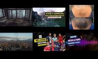 Thumbnail of 6 videos ao mesmo tempo