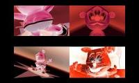 Gummy Bear Song HD (Four Red & Negative Versions At Once)