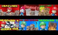 baby mario and baby luigi homework