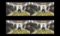 PSY Gangnam Style Mashup Quadparison