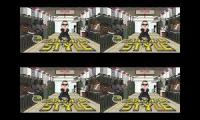 PSY Gangnam Style Mashup Quadparison
