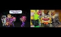 Giornos Crew and Jerrys Friends vs Diavolo and Butch