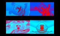 Gummy Bear Song HD (Four Blue & Red Versions at Once)