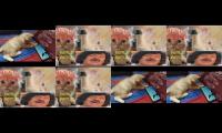 Thumbnail of Cat renu watching movie