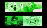 Gummy Bear Song HD (Four Green & Wobbly Versions at Once) (Fixed)